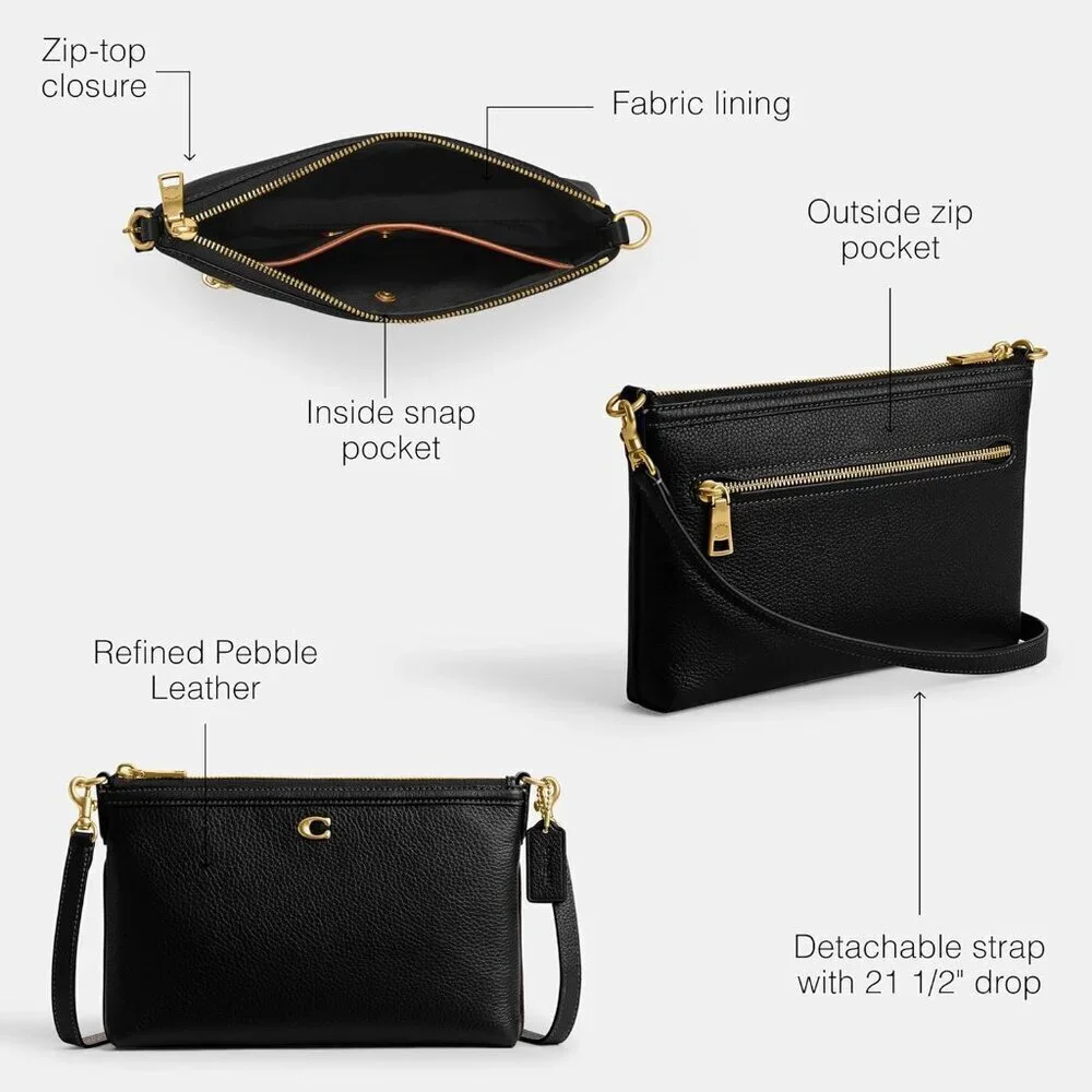 womens Legacy Zip Top Crossbody Bag